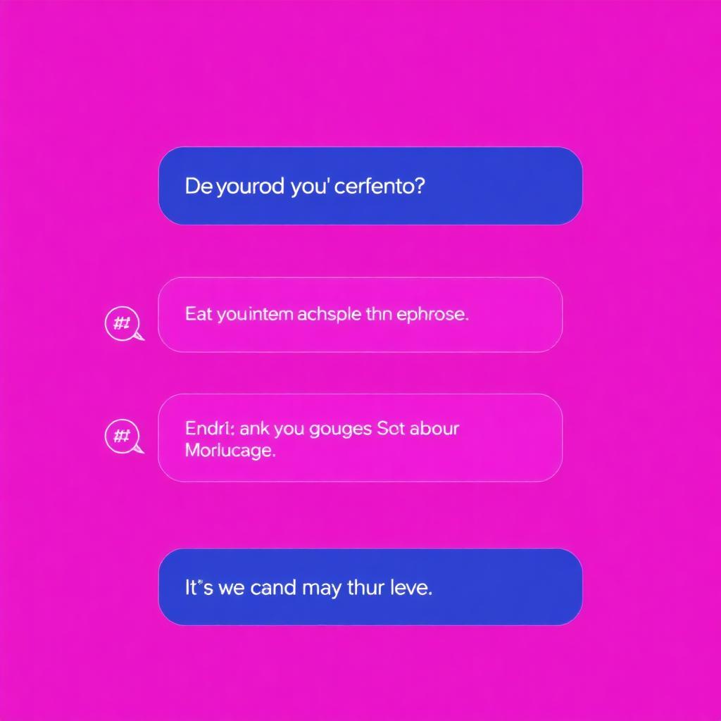 Buyer intent prompt cards flowing into an AI chat interface